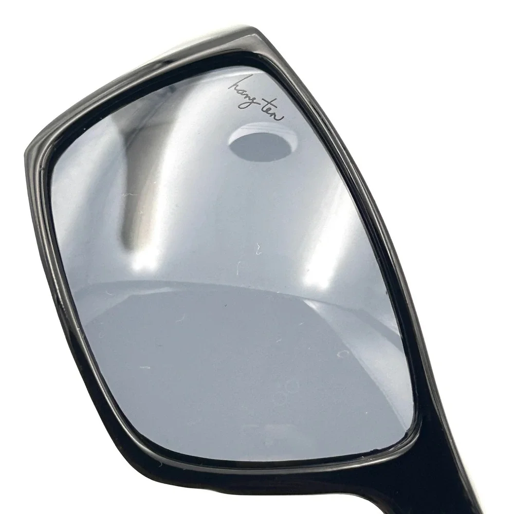 Hang Ten Sport Sunglasses Black Rectangular HT01A 60-17-128 Surf Skate